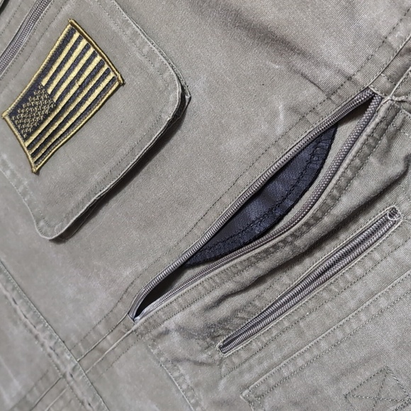 Bluestone Outback Reactor Concealed Carry Vest XL Olive GreenTactical 14 Pockets - Picture 12 of 12